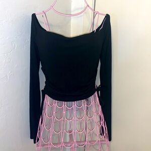 -Women's Tic Toc Long Sleeve Top- Small #TH26033 AS IS condition